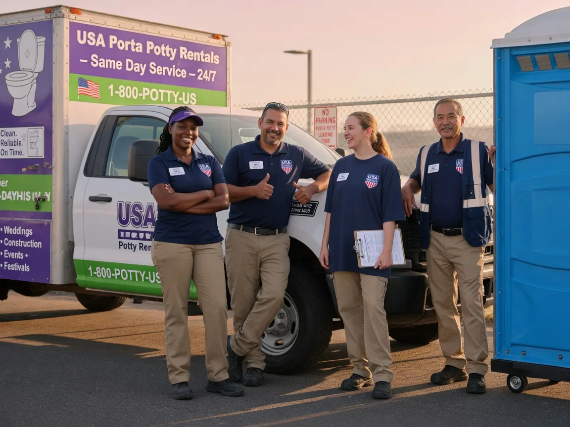 Porta Potty Rental company in Genoa, WV
